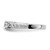 14K White Gold Lab Grown Diamond VS/SI FGH Complete Engagement Ring RM6551E-045-CWLG