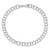 Sterling Silver 10inch Polished Fancy Link Anklet QG1181-10