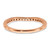 10K Rose Gold Lab Grown Diamond VS/SI FGH Wedding Band RM6515B-033-C0RLG
