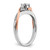 14K Two-Tone Lab Grown VS/SI FGH Dia Complete Engagement Ring RM6423E-025-CWRLG