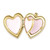 1/20 Gold Filled Grandma 23mm Enameled Family Heart Locket QLS118