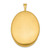 1/20 Gold Filled 26mm Floral Oval Locket QLS111