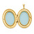 1/20 Gold Filled 26mm Floral Oval Locket QLS111