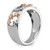14k Two-tone Moon and Stars Diamond Band RM6820-020-WRA