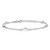 Sterling Silver Polished Dolphin 9in Plus 1in Ext. Anklet QG2783-9
