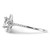 14K White Gold Lab Grown Diamond VS/SI FGH Oval Halo Eng Semi-mount RM2058E-100-7WLG