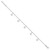 Sterling Silver Starfish Dangles 9 inch Plus 1 inch Ext. Anklet QG4192-9