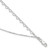 Sterling Silver Polished Double Strand Hearts 9in Plus 1in ext Anklet QG4756-9