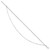 Sterling Silver Polished Double Strand Hearts 9in Plus 1in ext Anklet QG4756-9