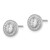 Brilliant Embers Sterling Silver Rhodium-plated 40 Stone Micro Pav Halo CZ Post Earrings QMP328