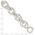 Sterling Silver Polished Fancy Link 8.5 inch Bracelet QG4479-8.5
