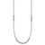 Sterling Silver Rhodium-plated Polished Beaded w/ 2in ext. Necklace QG5975-18