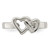Sterling Silver Solid Heart Toe Ring QR803