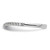 14k White Gold 1/5 carat Diamond Contoured Complete Wedding Band RM2591B-009-WAA