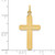 10k Cross Charm 10C317