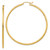 10k Diamond-cut 2mm Round Tube Hoop Earrings 10TC768