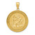 10k Saint Christopher Medal Pendant 10M1485