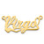 10k Yellow Gold Polished Heart Name Plate 10XNA147Y