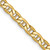 10k 4mm Semi-Solid Anchor Chain 10BC100-16