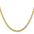 10k 4.25mm Diamond-cut Rope Chain 10K033-24