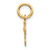 10k Cross Charm 10C75