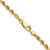 10k 3mm Semi-solid D/C Rope Chain 10DH021-22