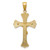 10K Crucifix Pendant 10C4345