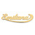10k Yellow Gold Swoop Name Plate 10XNA945Y