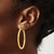 10k Polished 3mm Lightweight Tube Hoop Earrings 10T941L