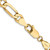 10K 5.25mm Flat Figaro Chain 10FG140-26
