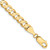 10K 5.25mm Open Concave Curb Chain 10K 10LCR140-7