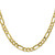 10k 6mm Concave Open Figaro Chain 10LF160-26