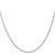 10k WG 1.25mm Spiga Chain 10WSP030-18