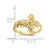 10K Diamond-cut Crucifix Ring 10K4584