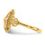 10K Diamond-cut Crucifix Ring 10K4584