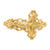 10K Diamond-cut Crucifix Ring 10K4584