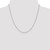 10k WG 1.05mm Spiga Chain 10WSP025-20