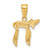 14K Chai Pendant C4455