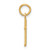 14k Cross Pendant C4835