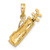 14k Golf Bag Charm C3548