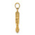 14k 3-D Nefertiti Pendant C3068
