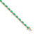 14k Diamond and Emerald Bracelet BM4481-EM-010-YA