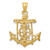 14k Mariners Cross Pendant C141
