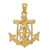 14k Mariners Cross Pendant C141