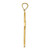 14k Passion Cross Pendant D3523