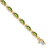 14k 7x5mm Oval Peridot Bracelet BM4499-PE-Y