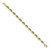 14k 7x5mm Oval Peridot Bracelet BM4499-PE-Y