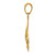 14K Sailboat Pendant D4155