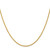 10k 2mm Regular Rope Chain 10K014S-22