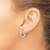 14K White Gold Lab Grown Diamond VS/SI FGH Hinged Hoop Earrings EM4264-100-WLG